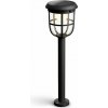 Philips Radii UltraEfficient solárne vonkajšie stĺpikové LED svietidlo 1,3 W 3000K 60 cm, čierna
