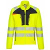 Portwest DX481 HI-VIS Reflexná ľahká bunda DX4 M, Reflexná žltá-Čierna