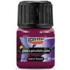 Farba na sklo a porcelán, 30 ml, magenta