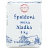 Špaldová múka hladká biela konv. 1kg Biomila