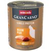 Animonda GranCarno Single Protein, čisté kuracie mäso, konzerva pre psy 800 g