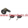 Ford KA 10/96- 1x zámok dverí + 2 x klúč,Lavý