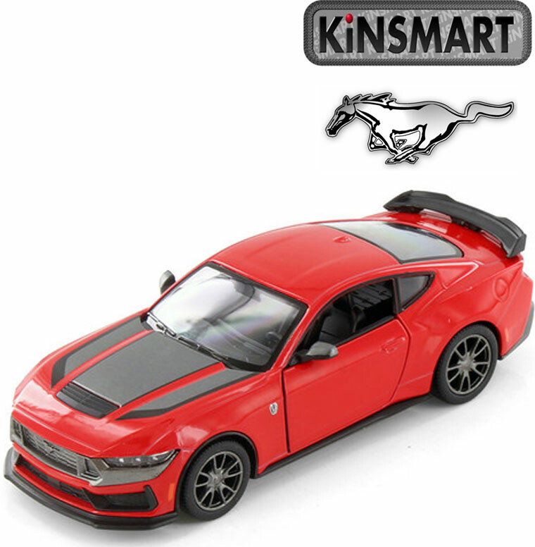Kinsmart Ford Mustang Dark Horse červený 1:38