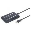 Gembird 10-port USB 2.0 hub (UHB-U2P10P-01)