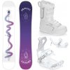 Gravity Sirene White 24/25 snowboard + Raven Fastec FT360 white viazanie + Raven Pearl white topánky - 154 cm + M (EU 39-42)