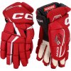 Rukavice CCM Jetspeed FT6 Pro Sr Farba: červená, Veľkosť rukavice: 15