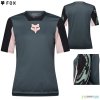 Fox Wmns Defend Creation ss jersey dp cob, kobaltová, L