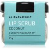 Almara Soap Scrub cukrový peeling na pery Coconut 25 g