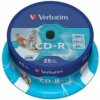 VERBATIM CD-R Printable 700MB 52x spindle (bal=25ks) 43439