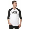 Vans Classic Raglan 3/4 White/Black XL