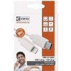 SM7015W Nabíjací a dátový kábel USB-C 2.0 / Lightning MFi, 1 m, biely EMOS