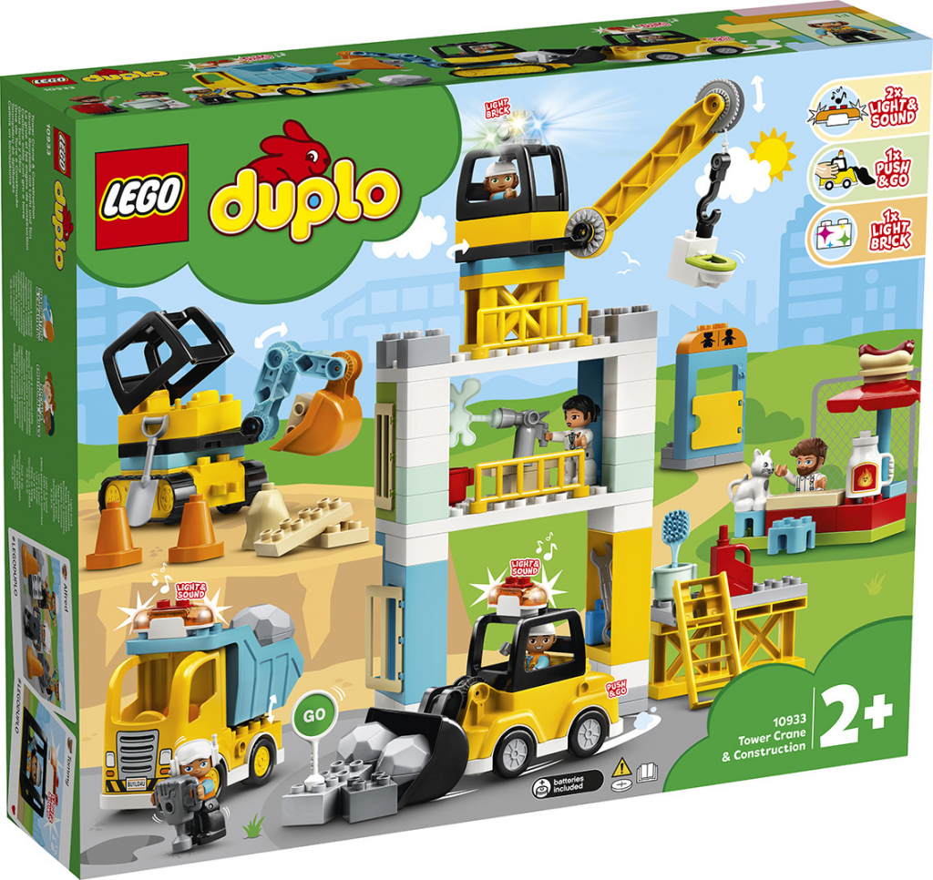 LEGO® DUPLO® 10933 Stavba s vežovým žeriavom od 100 € - Heureka.sk