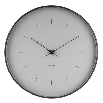 Dizajnové nástenné hodiny 5708GY Karlsson 27cm