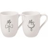 Villeroy & Boch Hrnček Mr and Mrs Statement 2 x 340 ml