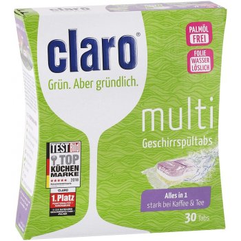 Claro Multi All in 1 tablety do umývačky riadu 30 ks od 9 € - Heureka.sk