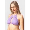 VFstyle Vrchný diel plaviek Elizabeth rebrované fialové Veľkosť: XS