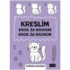 Trefl Pracovný zošit Kreslím krok za krokom zvieratá