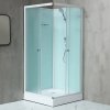 NOTRE Q 90 BIELY Sprchový box štvrťkruhový