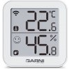 Chytrý vnútorný teplomer s vlhkomerom GARNI 158THT