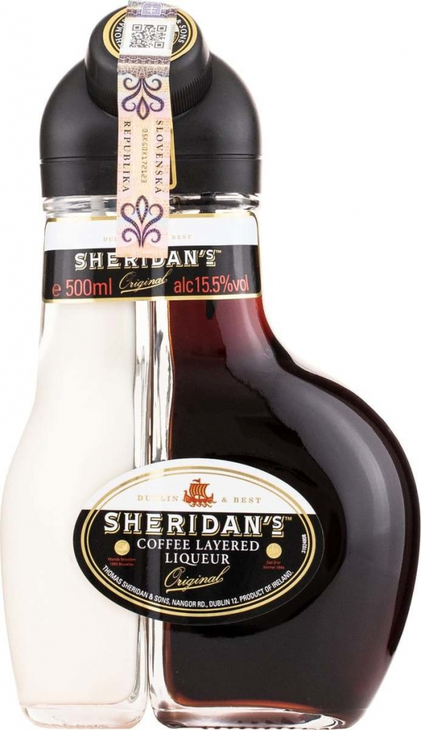 Sheridan\'s 15,5% 0,5 l (čistá fľaša)
