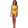 Plavky Nebbia Miami retro bikini - top 553 yellow M