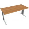 Hobis Pracovný stôl Flex, 160x75,5x80 cm, jelša/kov