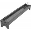 Krmítko žľabové pre hydinu stredne /pozink./ 100cm
