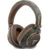 Guess Triangle Logo Bluetooth ENC hnedé slúchadlá na uši (GUBHS72P4GTRDW)