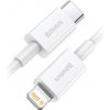 Baseus kábel superior PD USB-C - Lightning 0,25 m biely 20W