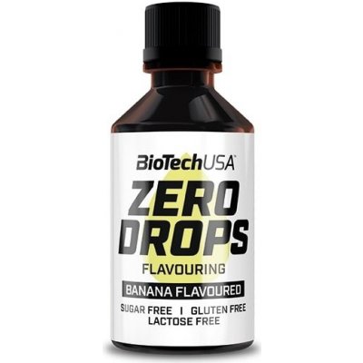 BioTech USA Zero Drops karamel 50 ml