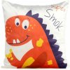 Takoy DESIGN 91 Zamatová Obliečka na vankúš KIDS 8B s motívom draka-HF-404165 | 45 x 45 cm