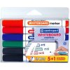Popisovač na biele tabule 2,5mm 8559/5+1 mix 6 farieb Centropen