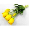 TULIPÁNY silikon 40 cm Farba: Žltá