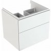 Geberit Xeno 2 Skrinka pod umývadlo 60 cm, zásuvka s LED svietidlom, lesklá biela 500.506.01.1