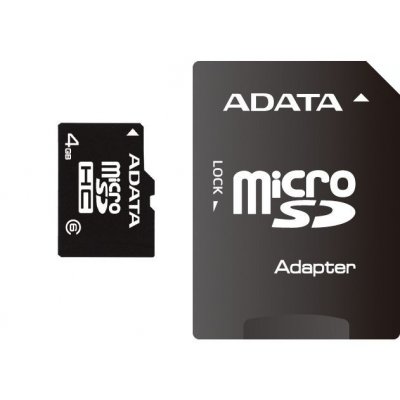 ADATA microSDHC 8GB class 4 AUSDH8GCL4-R