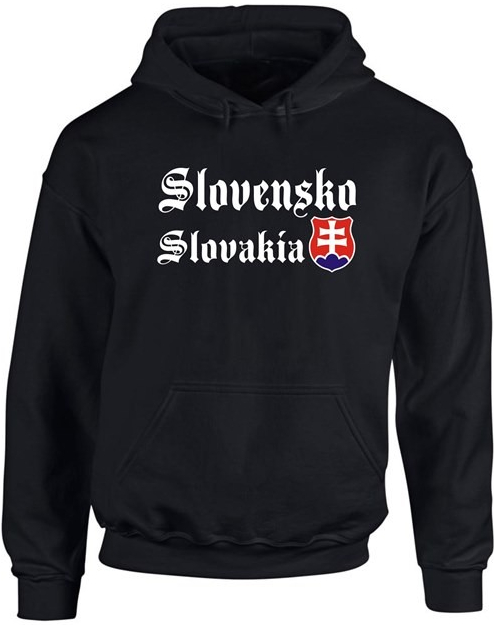 Slovensko Slovakia gotik Unisex čierna