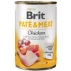BRIT Pate&Meat Chicken 400 g paštéta s kuracím mäsom