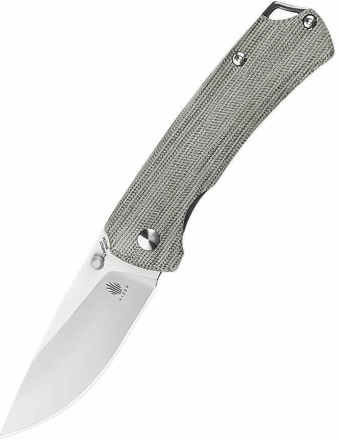 Kizer T1 Liner Lock Knife Micarta V3490C1