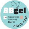 Bio nails Bb Fiber jednofázový gel blush rose 15 ml