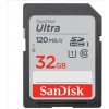 Paměťová karta Sandisk Ultra 32 GB SDHC Memory Card 120 MB/s