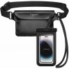 Púzdro SPIGEN A621 UNIVERSAL WATERPROOF CASE & WAIST BAG čierne