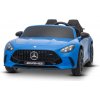 Beneo Mașinuță electrică de jucărie Mercedes GT63 AMG 24V cu tracțiune 4x4, albastru, cu două locuri, scaun șofer reglabil, roți EVA moi, telecomandă 2,4 GHz, USB/Bluetooth, motoare 200W, suspensie, b