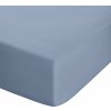 Modrá napínacia perkálová plachta 150x200 cm Easy Iron Percale – Catherine Lansfield