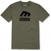 ETNIES tričko - Icon E S/S Tee Military (343) veľkosť: XL