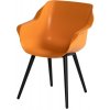 Hartman Sophie Studio Oranžové plastové záhradné stoličky v súprave 2 ks