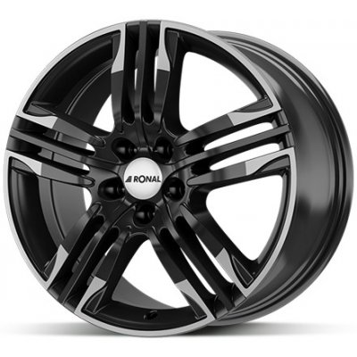 Ronal R58 8x20 5x115 ET70,3 black polished