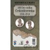 Historická mapa: 100 let vzniku Československa 1918 – 2018 - Malované Mapy