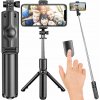 TYČ NA SELFIE STICK STATÍV PRE TELEFÓN S DIAĽKOVÝM OVLÁDANÍM TRIPOD BLUETOOTH DRŽIAK