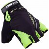 Cyklo rukavice W-TEC Kauzality Farba čierno-zelená, Veľkosť L