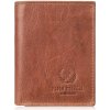 Paolo Peruzzi peňaženka z pravej kože hnedá - pánska